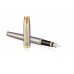 Перьевая ручка Parker IM Metal Brushed Metal GT 1931649 Перьевая ручка Parker IM Metal Brushed Metal GT 1931649