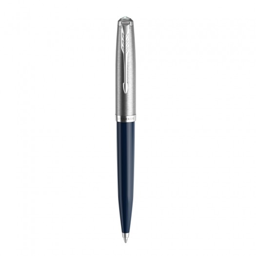 Шариковая ручка Parker 51 CORE MIDNIGHT BLUE CT, цвет чернил черный