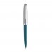 Шариковая ручка Parker 51 CORE TEAL BLUE CT, цвет чернил черный 2123508 Шариковая ручка Parker 51 CORE TEAL BLUE CT, цвет чернил черный 2123508